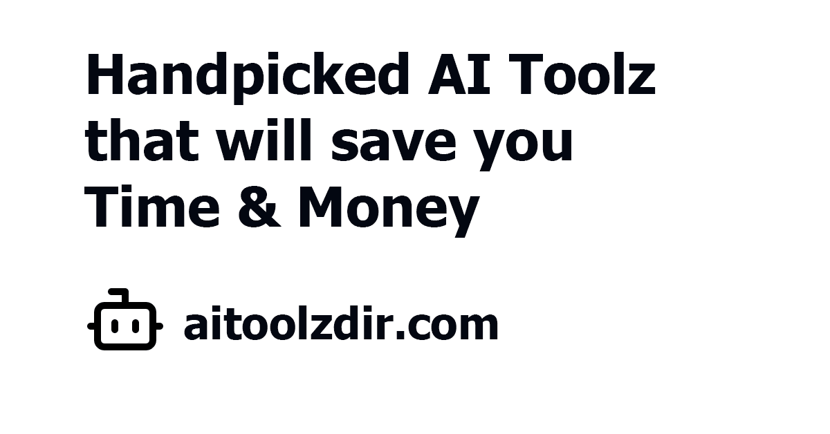 AI Toolz Dir website preview