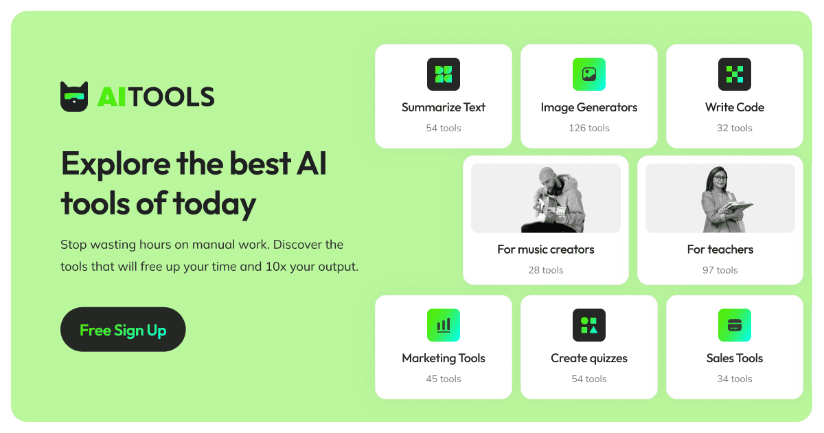 AI Tools Inc website preview