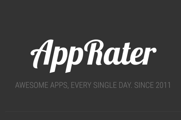 AppRater website preview