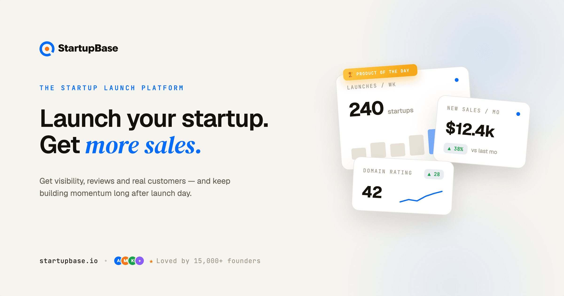 Startup Base website preview