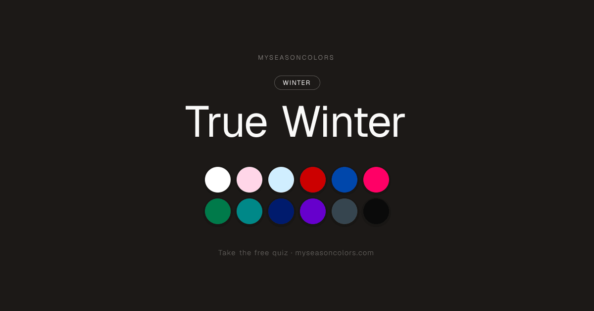 MySeasonColors interface screenshot