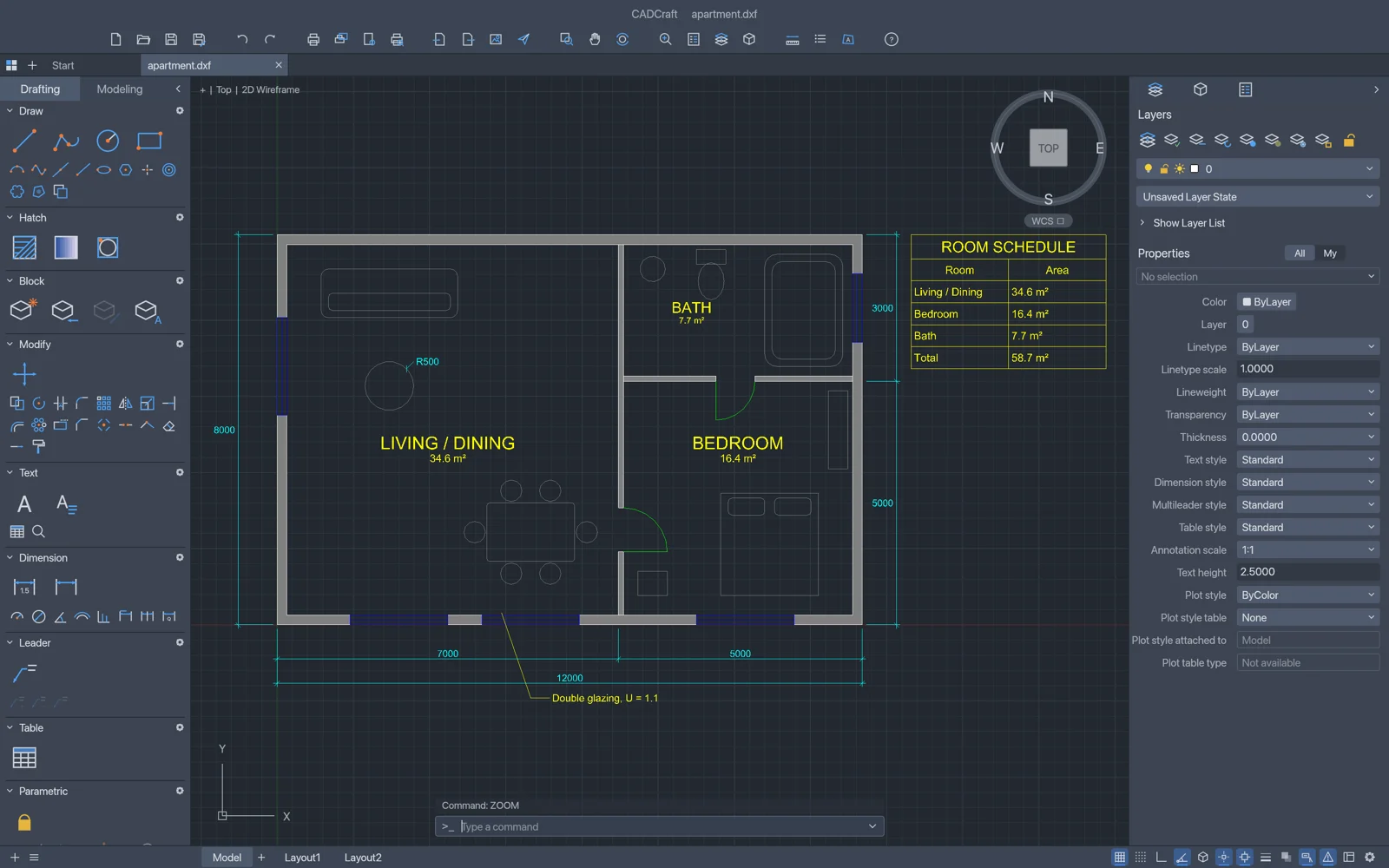CADCraft interface screenshot