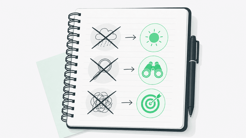 A visual breakdown of three common GEO misconceptions and their corrections, illustrating key strategic misunderstandings.