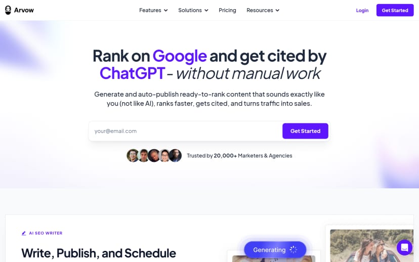 Journalist AI homepage